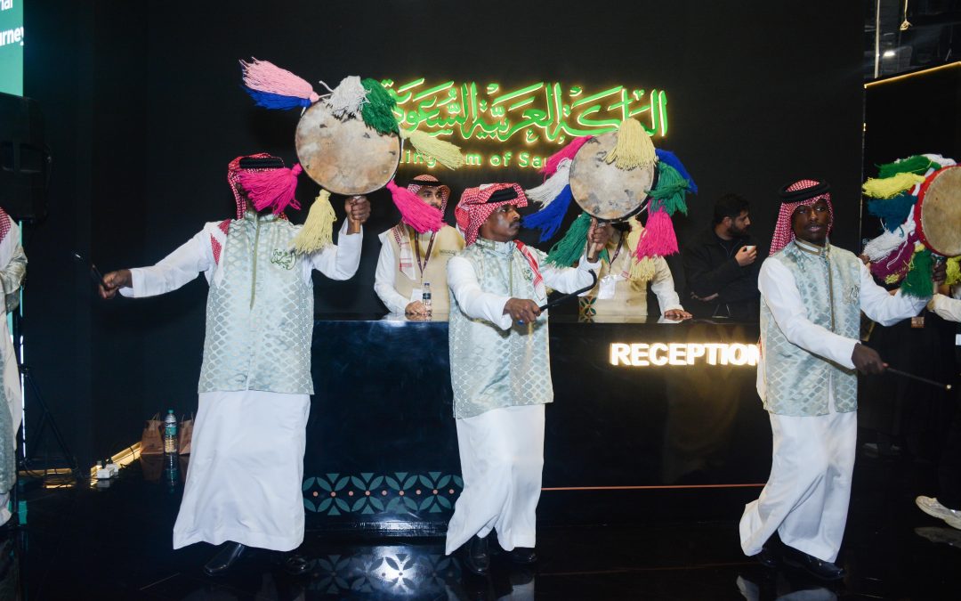 “العرضة السعودية” تُبهر الجمهور الهندي في معرض نيودلهي الدولي للكتاب 2024