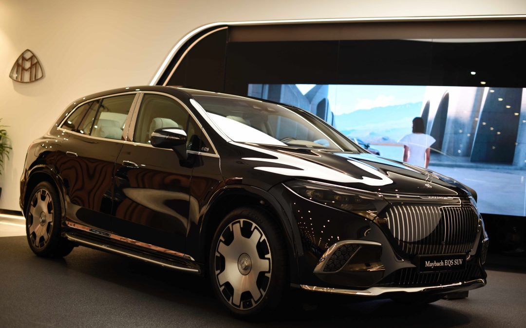 الجفالي تقوم بحدث خاص لسيارة مرسيدس – بنز الجديدة   Maybach EQS SUV 680الكهربائية بالكامل