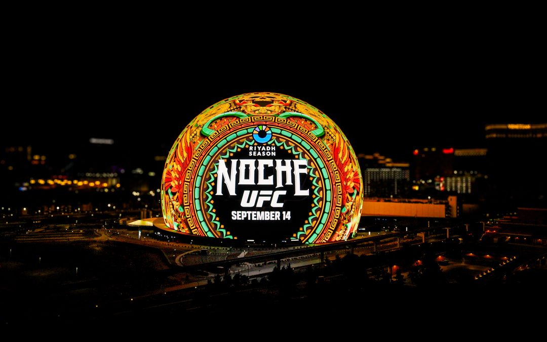 موسم الرياض و” UFC®” يصنعان التاريخ هذا الأسبوع: موسم الرياض الراعي الرسمي لأول حدث رياضي مباشر في “Sphere” لاس فيغاس