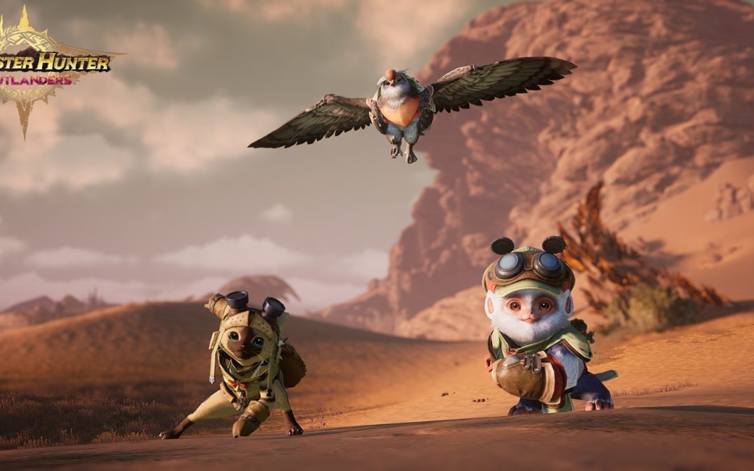 تجربة صيد حقيقية على الموبايل تقدمها لعبة  Monster Hunter Outlanders من إنتاج TiMi Studio Group و Copcom