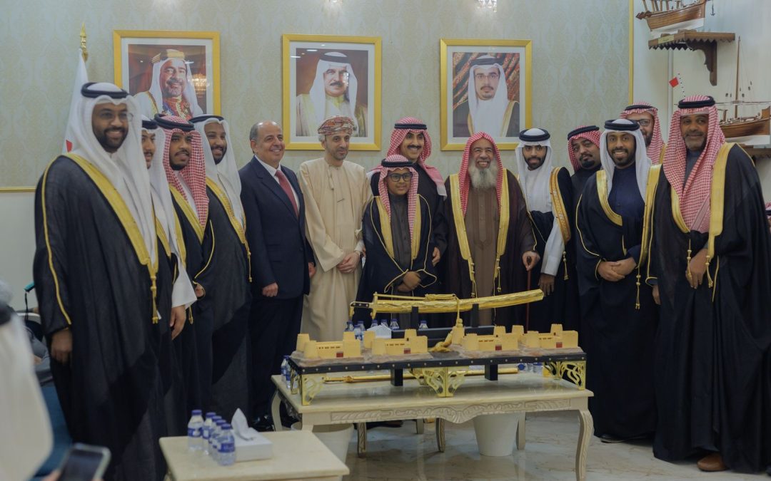 استقبال رمضاني للسفراء والوجهاء في مجلس الشيخ الدكتور جاسم بن احمد السعيدي.