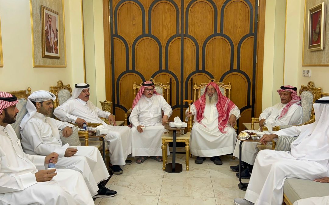 مجلس الشيخ الدكتور جاسم بن أحمد السعيدي يستقبل نخبة من الوجهاء والأعيان