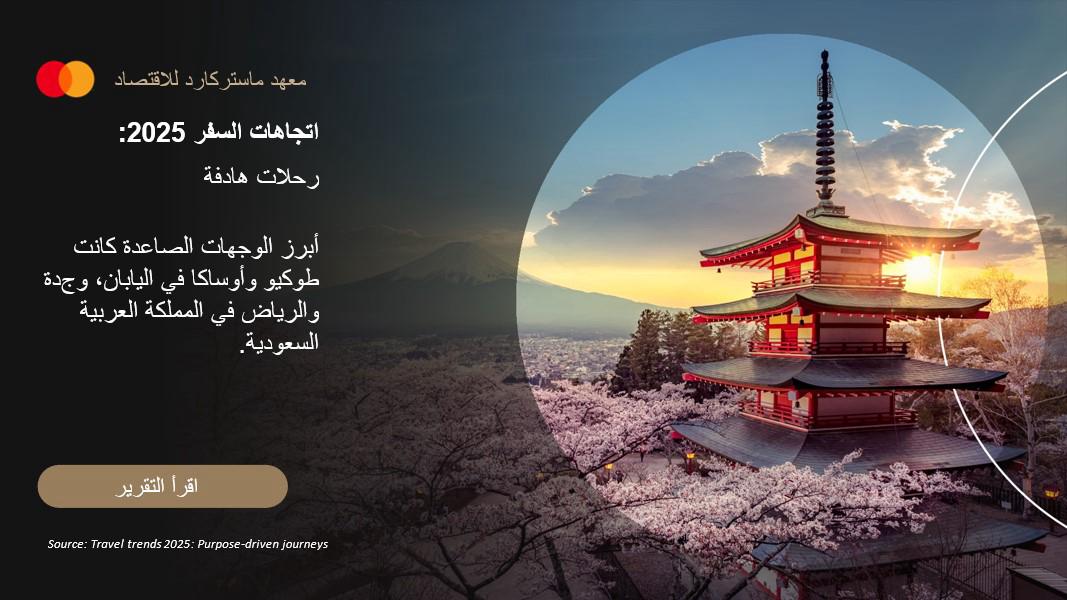 معهد ماستركارد للاقتصاد يصدر تقريره السنوي 2025 حول أبرز اتجاهات السفر