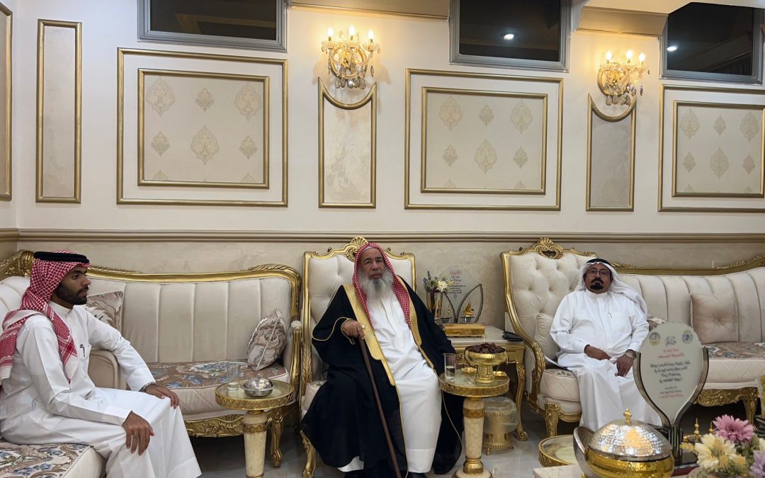 تعزيزًا لوحدة قبيلة السعيد.. زيارة الشيخ جاسم السعيدي إلى الشيخ سعود نمر الحلاف بالكويت