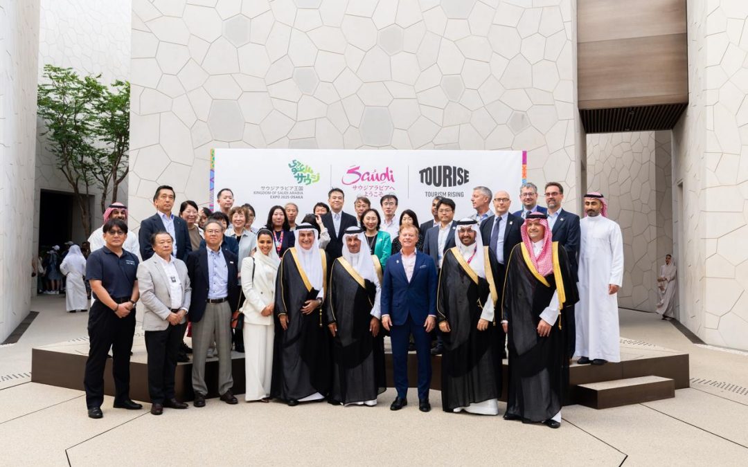 قبيل انعقاد الجمعية العالمية لمنظمة السياحة العالمية ومنتدى TOURISE السعودية تعزز علاقاتها مع اليابان وتستعرض ريادتها ورؤيتها السياحية في إكسبو 2025 أوساكا