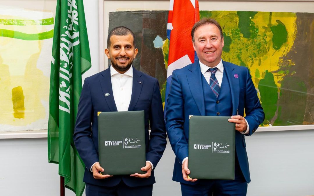 “سعي” توقع مذكرة تفاهم مع كلية مدينة غلاسكو البريطانية لتعزيز برامج تأهيل وتوظيف الأشخاص ذوي الإعاقة