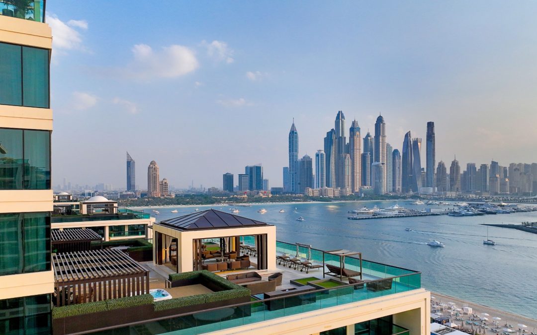 “ماريوت®” نخلة جميرا يتزين احتفالًا باليوم الوطني السعودي