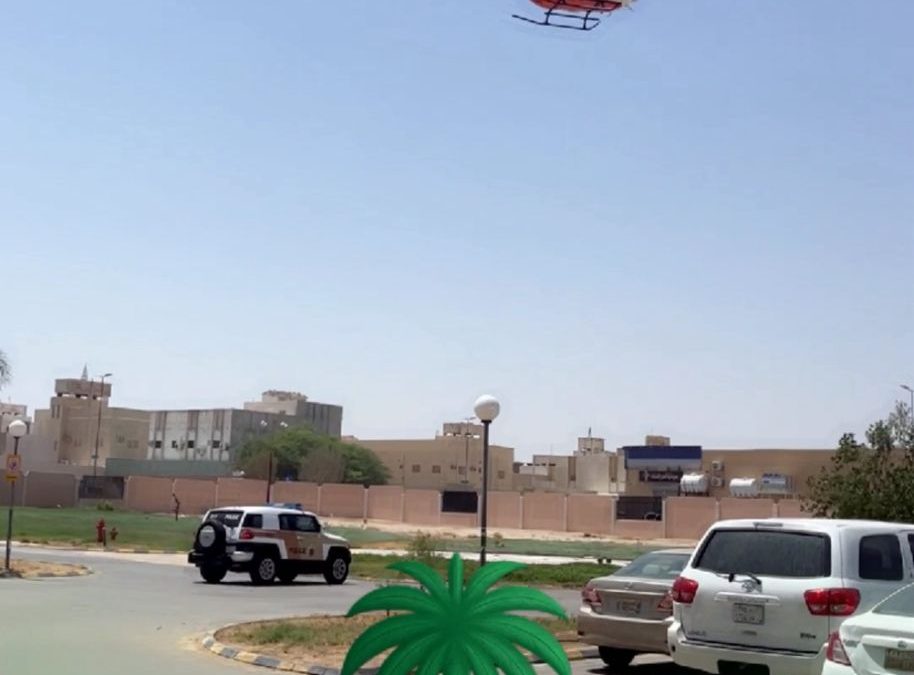 حادثة مرورية وإصابة ٦ معلمات وسائقهن بمحافظة حوطة بني تميم على طريق وادي برك