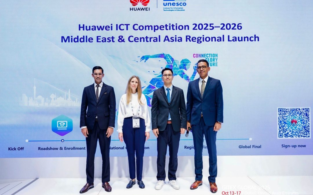 بالشراكة مع معهد اليونسكو لتقنيات المعلومات في التعليم, هواوي تطلق النسخة العاشرة من مسابقتها لتكنولوجيا المعلومات والاتصالات لمنطقة الشرق الأوسط وآسيا الوسطى وتتعهد بتدريب مليون موهبة رقمية في المنطقة