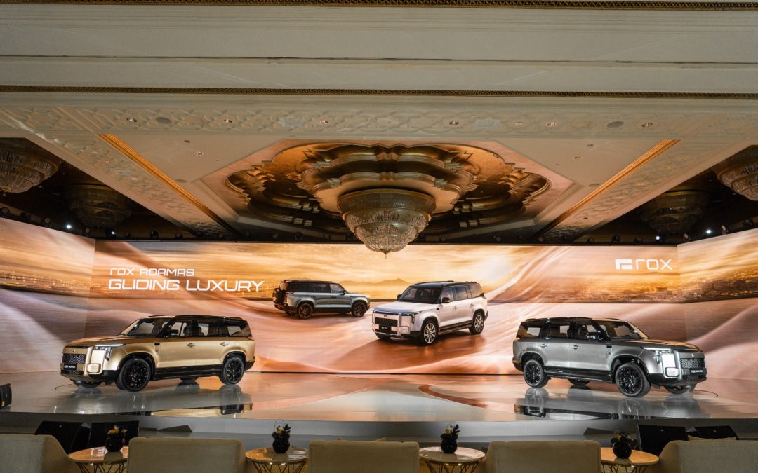 ROX تطلق سيارتها الرائدة الجديدة ADAMAS SUV من أبوظبي     .. في إطار التعاون بين مكتب أبوظبي للاستثمار وROX