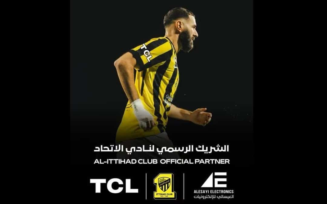 TCL الراعي الرسمي لنادي الاتحاد لموسمين، إيذانًا بعصر جديد من التميّز الرياضي