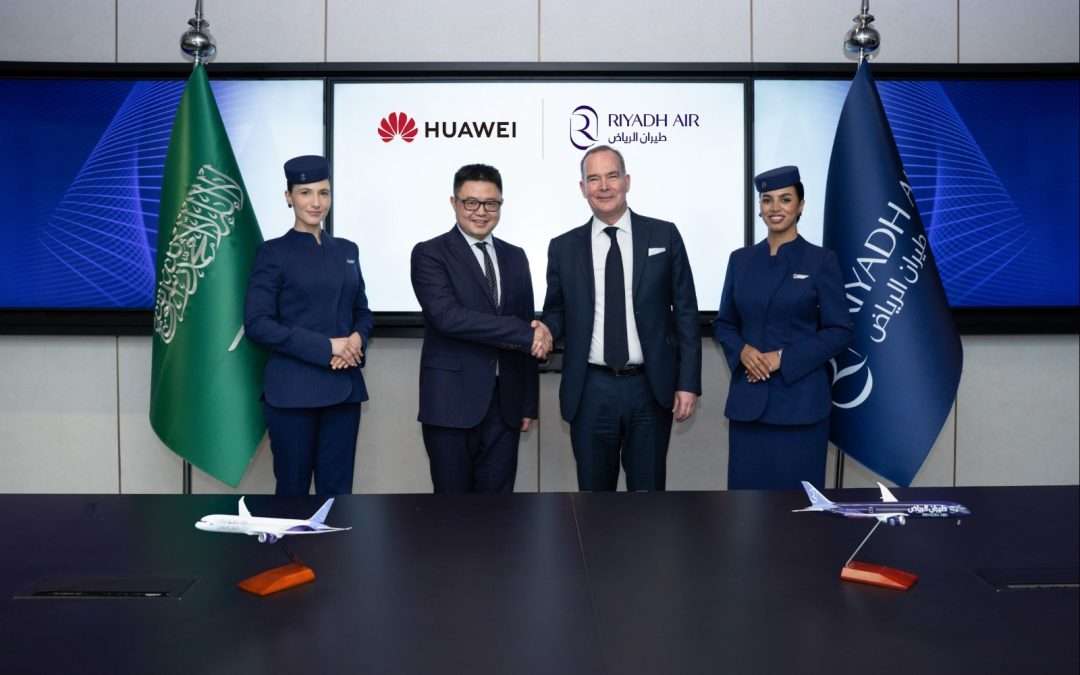 طيران الرياض وهواوي توقّعان مذكرة تفاهم لتعزيز القدرات الرقمية وتقديم تعريف مبتكر لمستقبل السفر الجوي