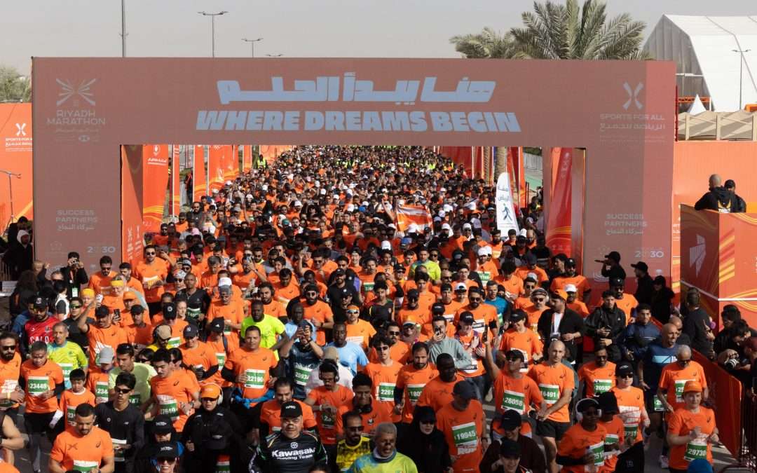 تتويج الفائزين في مهرجان ماراثون الرياض 2026 واختتام النسخة الخامسة بنجاح تنظيمي كبير