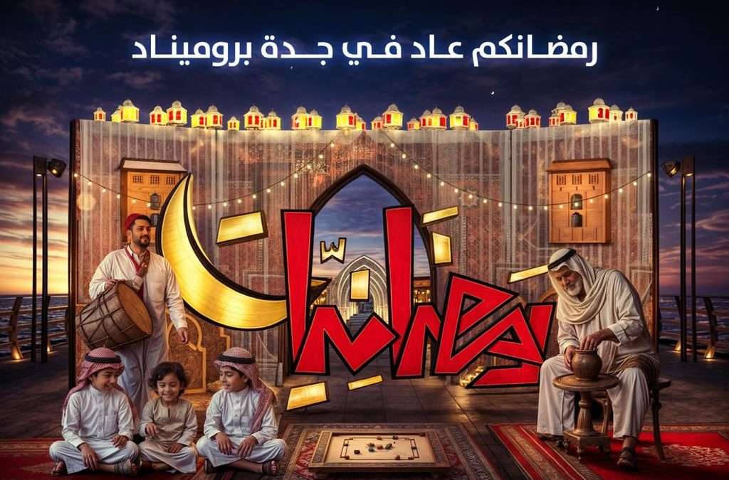 رمضانكم عاد… أجواء رمضانية في جدة بروميناد