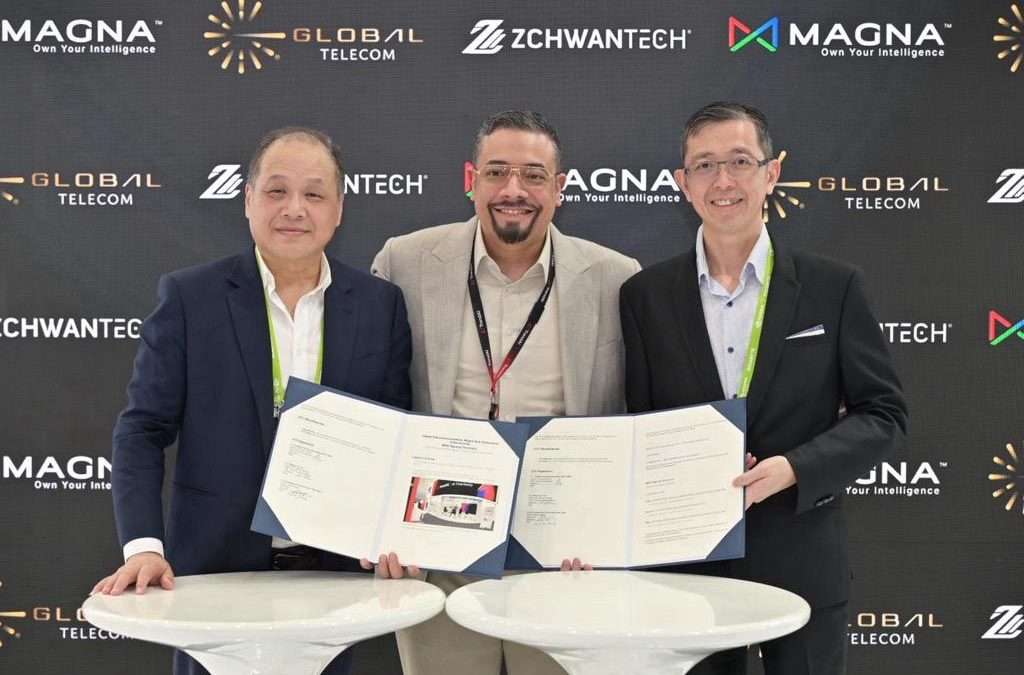 «ماجنا إيه آي» و«جلوبال تيليكوميونيكيشنز» و«زكوانتك» تعاون استراتيجي لتطوير مشاريع الذكاء الاصطناعي في منطقة جنوب شرق آسيا