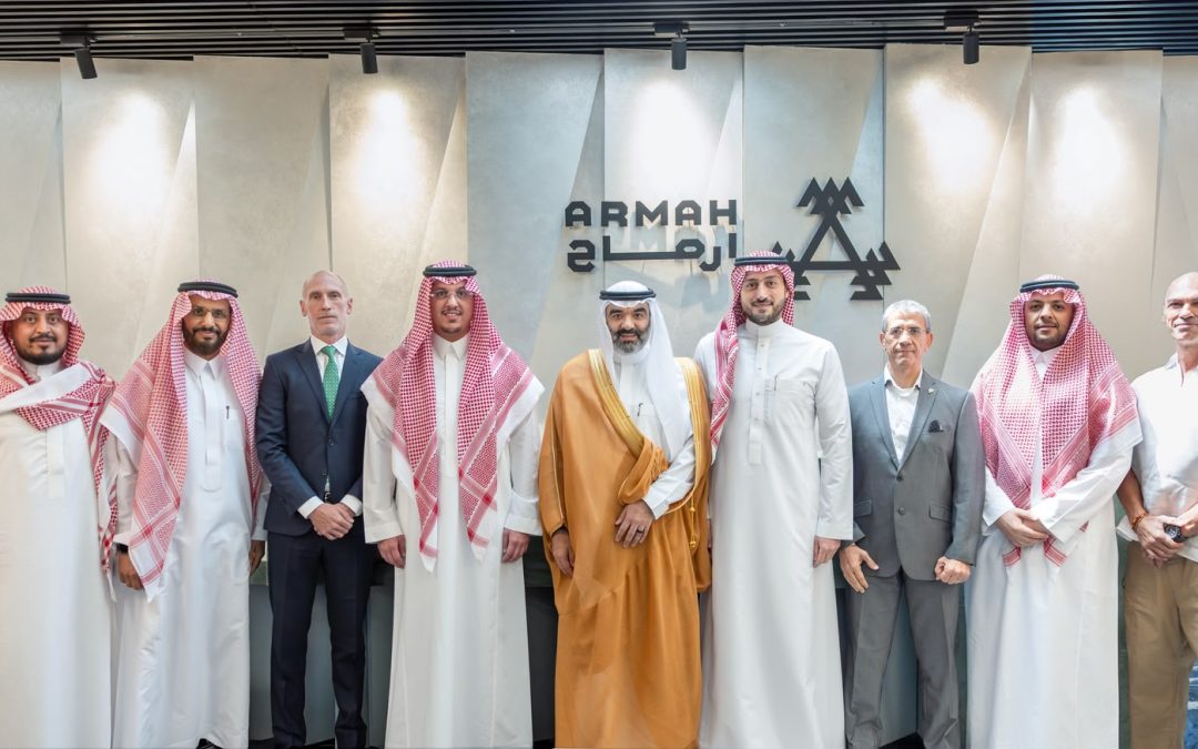 وزير الاتصالات وتقنية المعلومات يزور شركة أرماح الرياضية ويطلع على مبادراتها في التحول الرقمي
