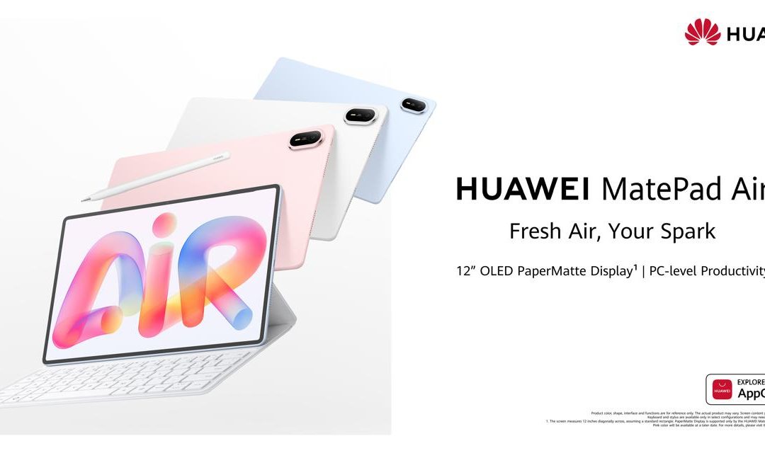 HUAWEI MatePad Air Redefines Lightness with Next‑Gen AI Productivity