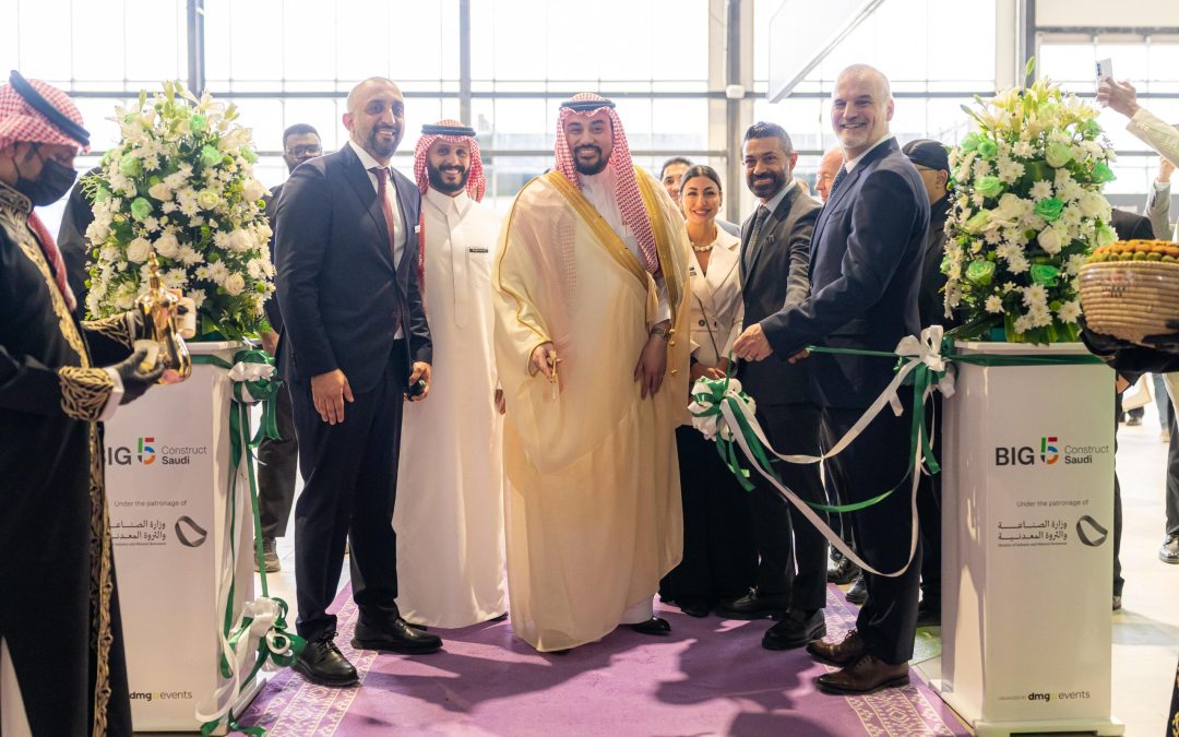 Under the patronage of the Ministry of Industry and Mineral Resources, Big 5 Construct Saudi opens in Riyadh