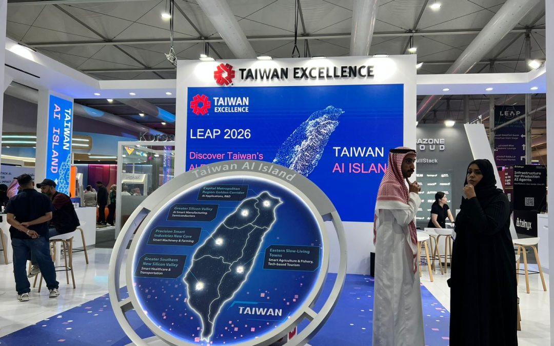 من شبكات 5G إلى السيارات الكهربائية.. جناح Taiwan Excellence يقدم منظومة تقنية متكاملة في LEAP