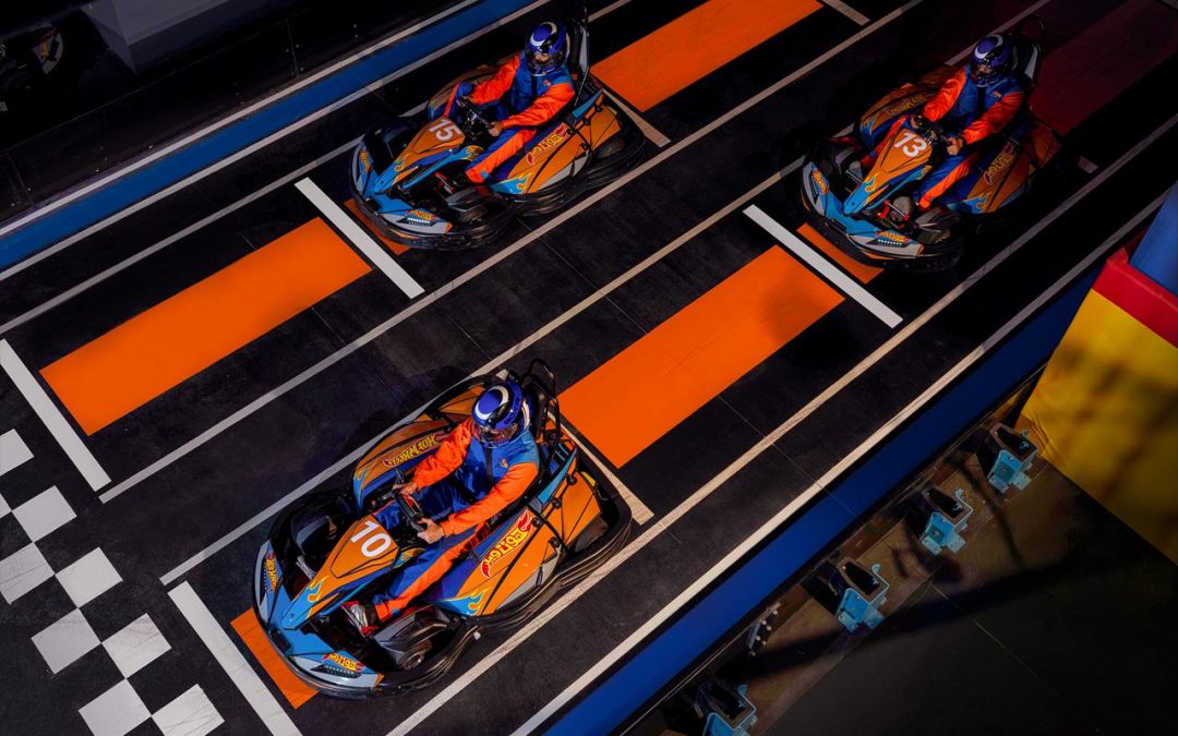 SEVEN TABUK Welcomes its First Hot Wheels E-Karting Experience