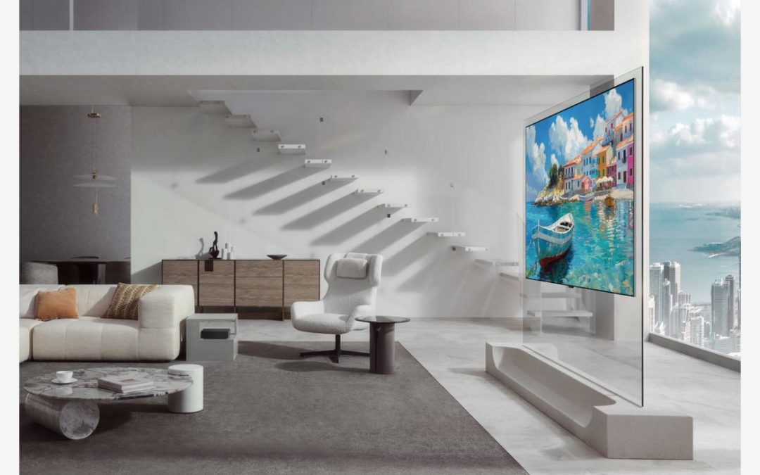 REIMAGINING THE SAUDI LIVING SPACE: LG LAUNCHES THE ULTRA-SLEEK, CABLE-FREE OLED EVO W6 WALLPAPER TV